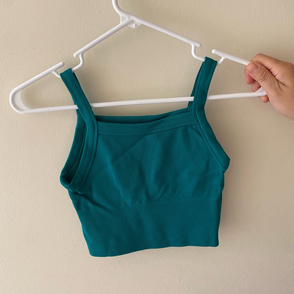 Glassons Teal Tank top, size XS/S